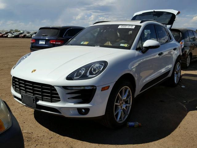 WP1AA2A50HLB04293 - 2017 PORSCHE MACAN WHITE photo 2