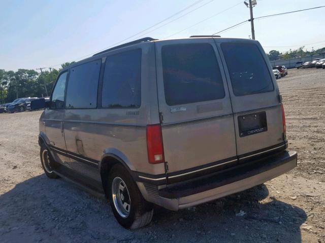 1GNDM15Z3RB199685 - 1994 CHEVROLET ASTRO GRAY photo 3