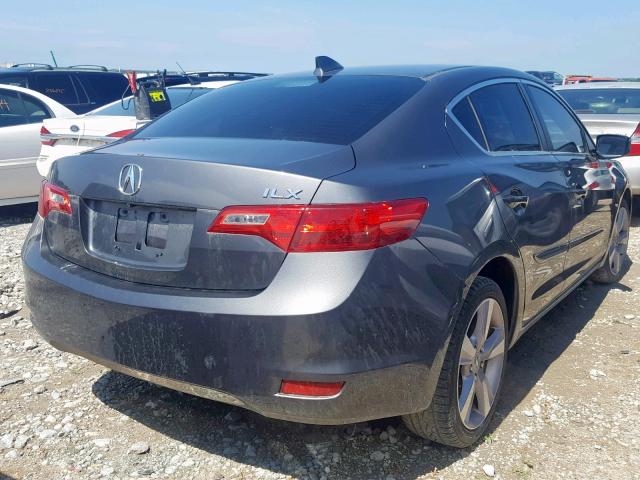 19VDE1F30EE013736 - 2014 ACURA ILX 20 GRAY photo 4