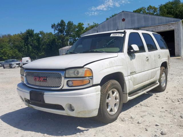 1GKEK63U52J309028 - 2002 GMC DENALI WHITE photo 2