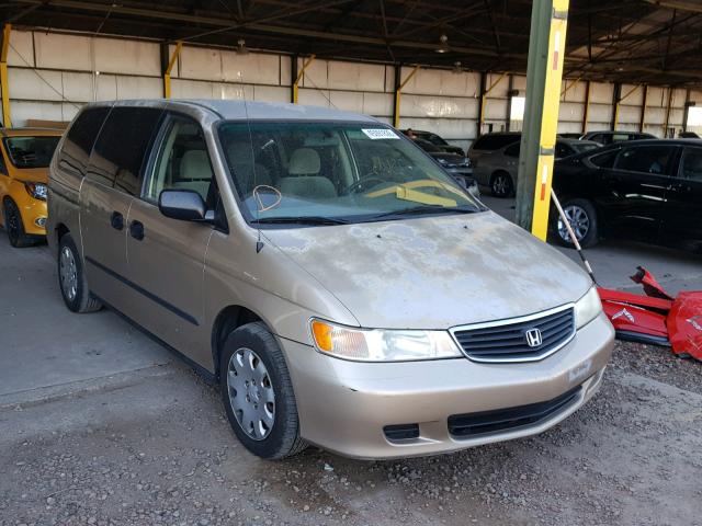 2HKRL1857YH598106 - 2000 HONDA ODYSSEY LX GOLD photo 1