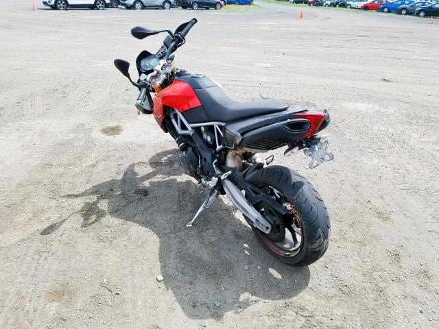 ZD4SMC017ES000259 - 2014 APRILIA DORSODURO RED photo 3