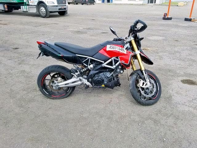 ZD4SMC017ES000259 - 2014 APRILIA DORSODURO RED photo 9