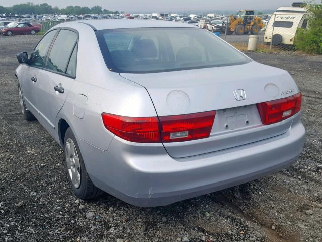 1HGCM56145A174526 - 2005 HONDA ACCORD DX SILVER photo 3