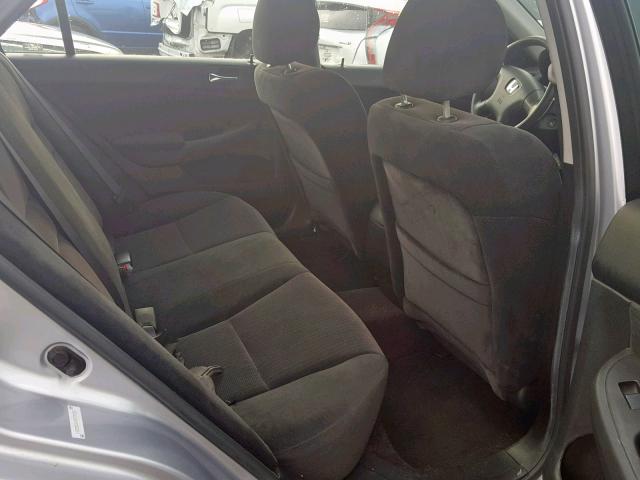 1HGCM56145A174526 - 2005 HONDA ACCORD DX SILVER photo 6