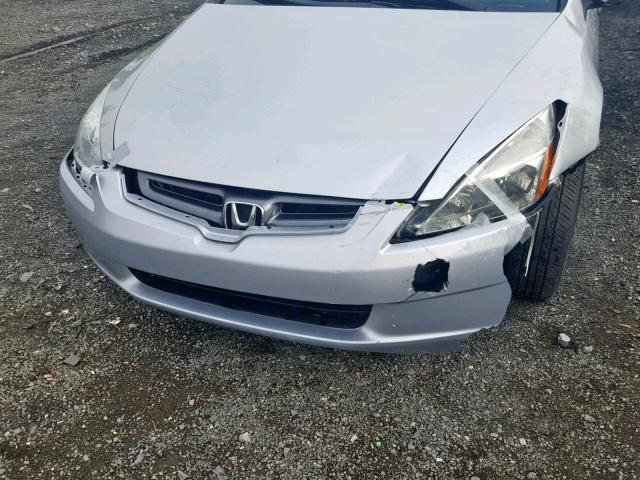 1HGCM56145A174526 - 2005 HONDA ACCORD DX SILVER photo 9