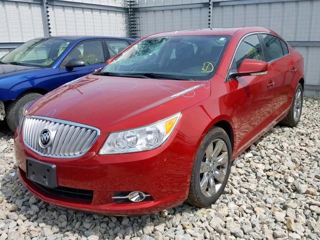 1G4GC5E38CF281919 - 2012 BUICK LACROSSE RED photo 2