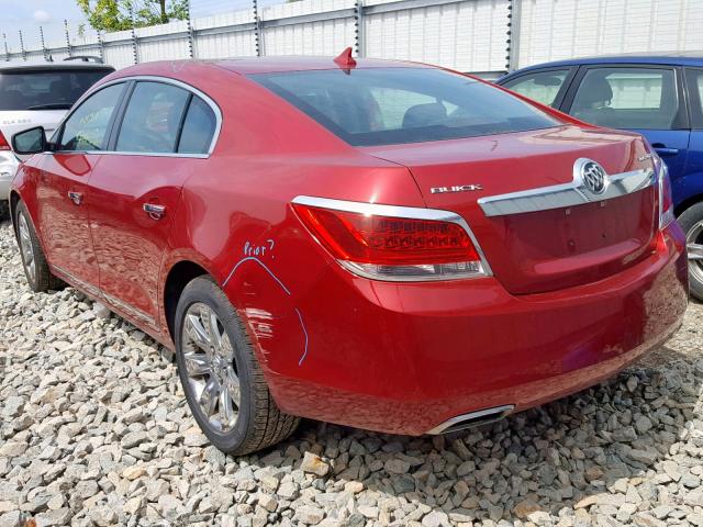 1G4GC5E38CF281919 - 2012 BUICK LACROSSE RED photo 3