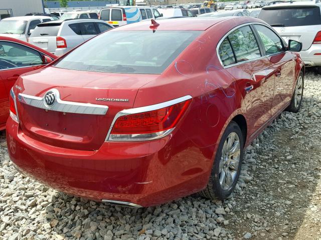 1G4GC5E38CF281919 - 2012 BUICK LACROSSE RED photo 4