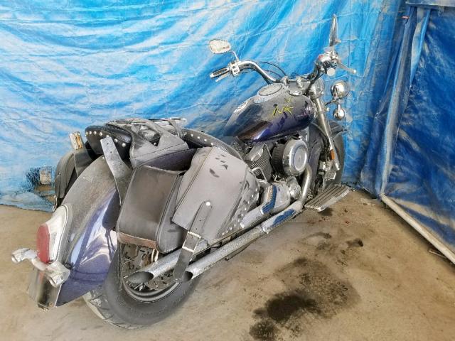 JYAVP11E51A016638 - 2001 YAMAHA XVS1100 PURPLE photo 4