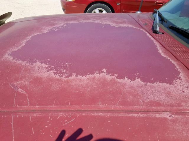 1FTCR14U3PPB49669 - 1993 FORD RANGER SUP RED photo 10