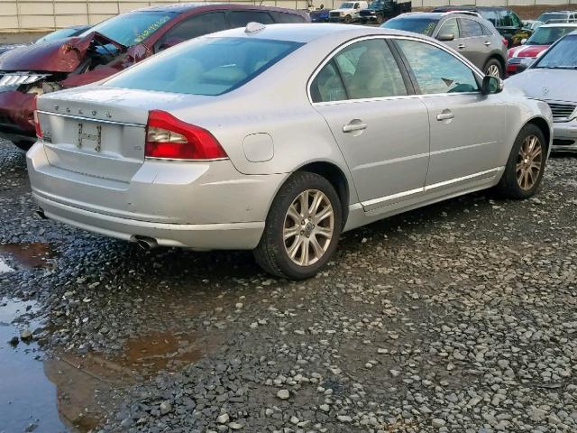 YV1960AS1A1125634 - 2010 VOLVO S80 3.2 SILVER photo 4