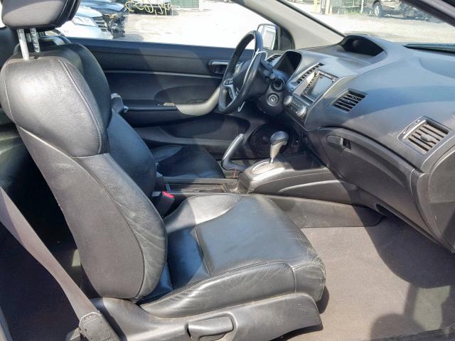 2HGFG12919H535386 - 2009 HONDA CIVIC EXL 黑色 照片 5