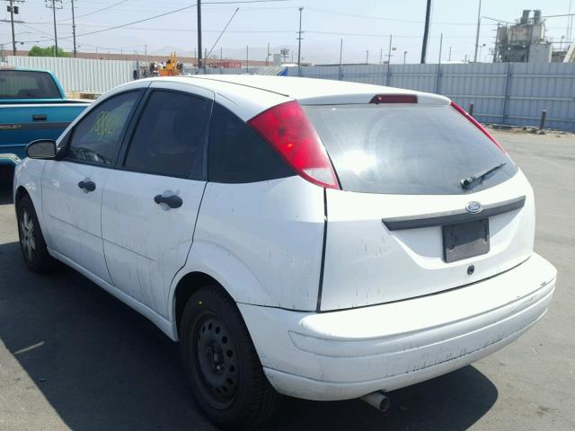 1FAFP37N27W125085 - 2007 FORD FOCUS ZX5 WHITE photo 3