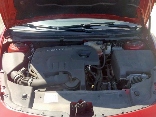 1G1ZC5E08CF339989 - 2012 CHEVROLET MALIBU 1LT BURGUNDY photo 7