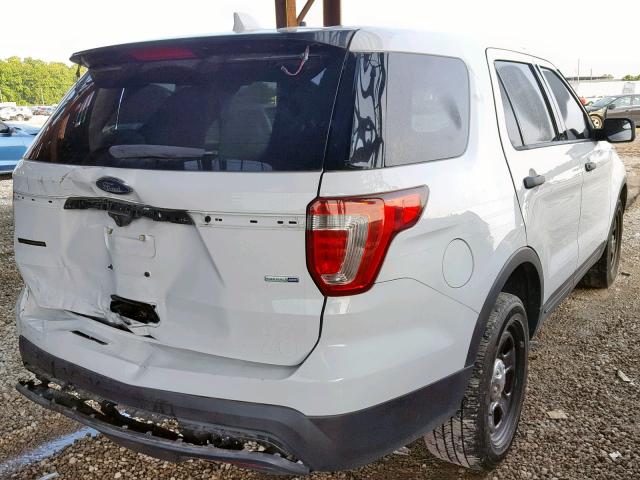 1FM5K8AR8GGC35903 - 2016 FORD EXPLORER P WHITE photo 4