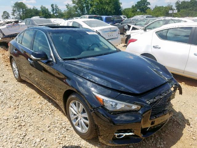 JN1BV7AR7FM423890 - 2015 INFINITI Q50 BASE BLACK photo 1