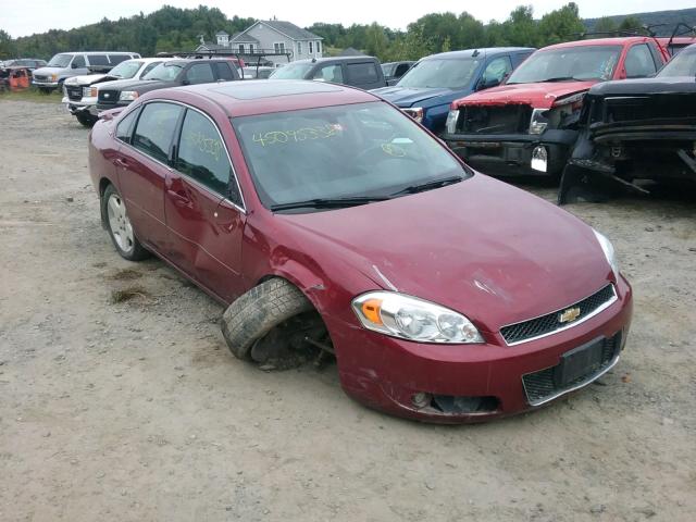 2G1WD58C479258928 - 2007 CHEVROLET IMPALA SUP წითელი ფოტო 1