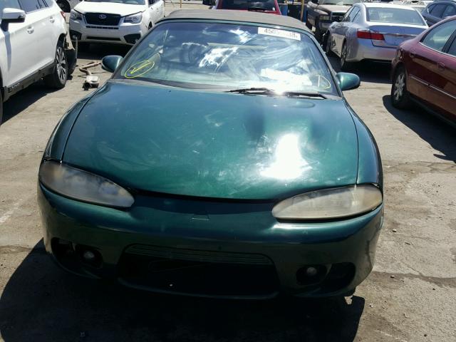 4A3AX35G2XE148331 - 1999 MITSUBISHI ECLIPSE SP GREEN photo 10