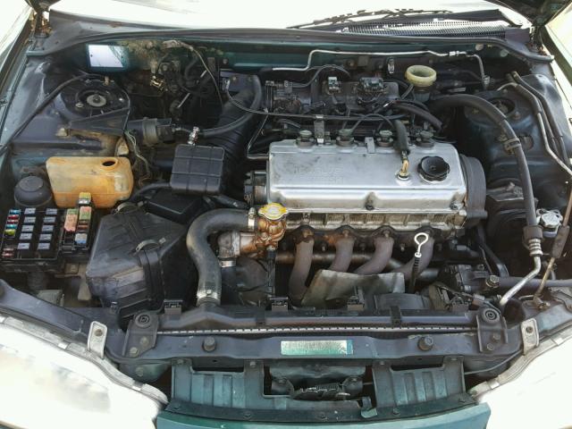 4A3AX35G2XE148331 - 1999 MITSUBISHI ECLIPSE SP GREEN photo 7