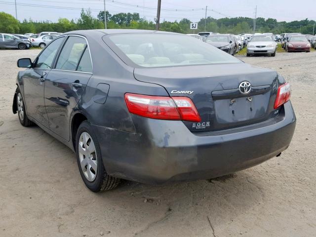 4T1BE46K07U193050 - 2007 TOYOTA CAMRY NEW GRAY photo 3