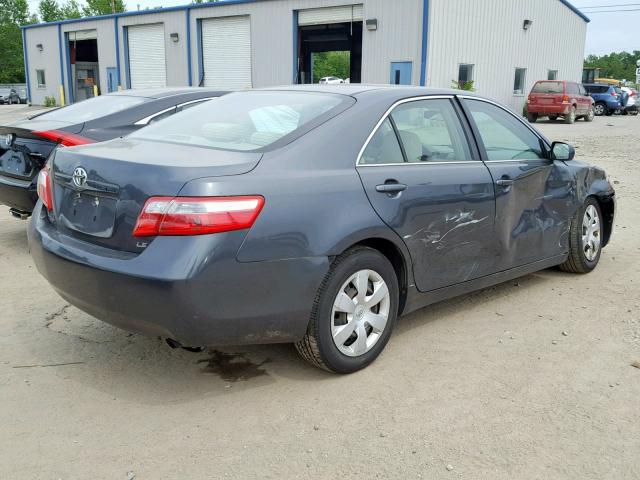 4T1BE46K07U193050 - 2007 TOYOTA CAMRY NEW GRAY photo 4