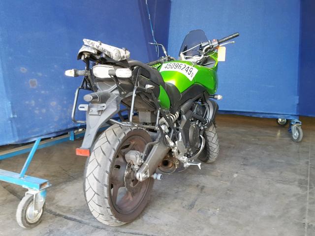 JKALEEA199A034068 - 2009 KAWASAKI LE650 A GREEN photo 4