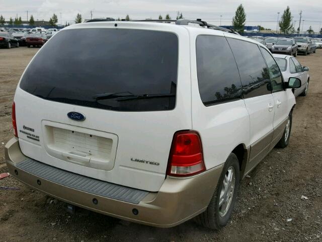 2FMDA58244BB25388 - 2004 FORD FREESTAR L WHITE photo 4