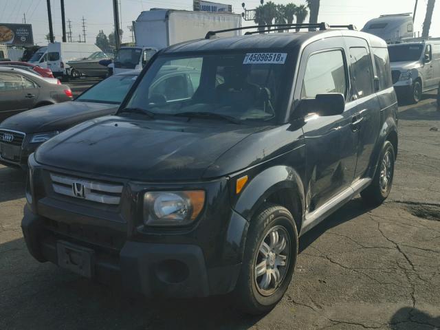 5J6YH28757L008946 - 2007 HONDA ELEMENT EX BLACK photo 2