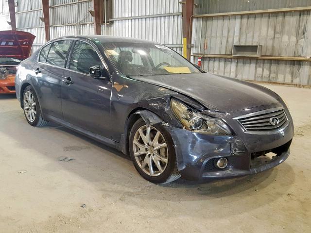 JN1CV6AP7BM502192 - 2011 INFINITI G37 BASE BLUE photo 1