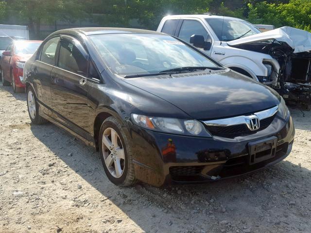 2HGFA16699H325488 - 2009 HONDA CIVIC LX-S أسود صورة 1