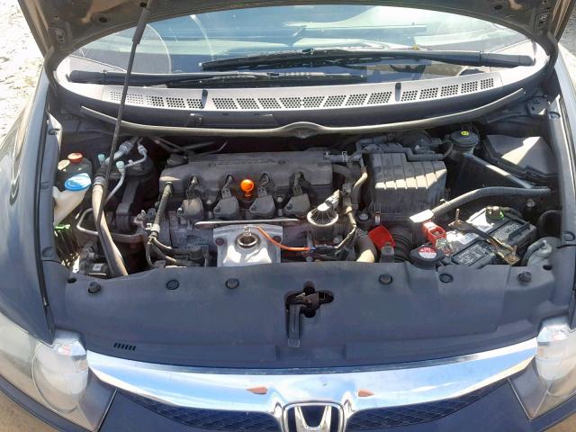 2HGFA16699H325488 - 2009 HONDA CIVIC LX-S أسود صورة 7