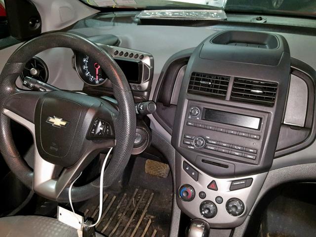 1G1JA5SG3D4144013 - 2013 CHEVROLET SONIC LS 红色 照片 9