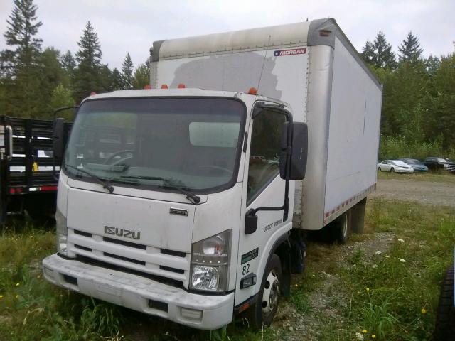 JALB4W178E7F00192 - 2014 ISUZU NPR DIESEL WHITE photo 2