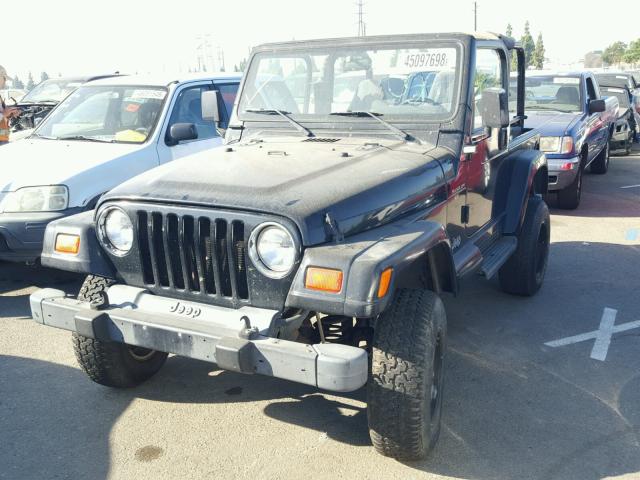 1J4FY49S3XP489276 - 1999 JEEP WRANGLER / BLACK photo 2