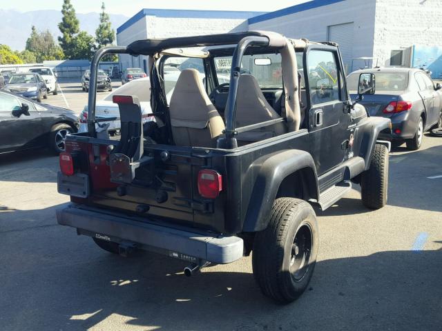 1J4FY49S3XP489276 - 1999 JEEP WRANGLER / BLACK photo 4