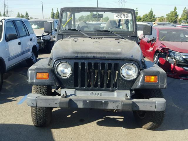 1J4FY49S3XP489276 - 1999 JEEP WRANGLER / BLACK photo 9