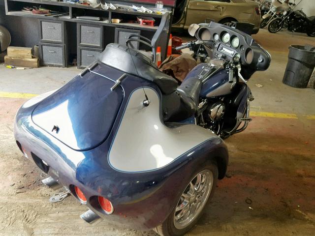 1HD1FCW13XY602650 - 1999 HARLEY-DAVIDSON FLHTCUI BLUE photo 4