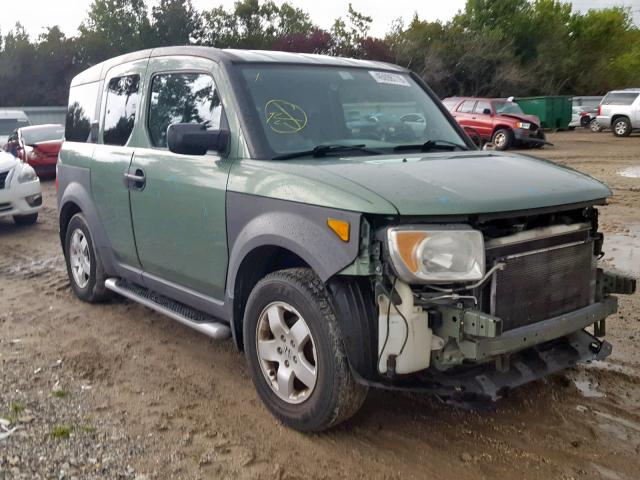 5J6YH18533L016420 - 2003 HONDA ELEMENT EX GREEN photo 1