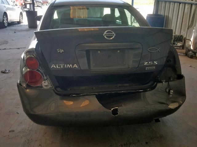 1N4AL11D06N335585 - 2006 NISSAN ALTIMA S GRAY photo 9