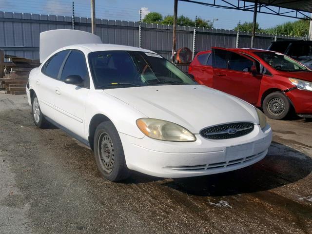 1FAFP52U33A230669 - 2003 FORD TAURUS LX WHITE photo 1