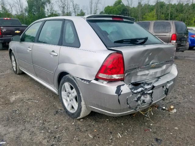 1G1ZT63886F217538 - 2006 CHEVROLET MALIBU MAX 银色 照片 3