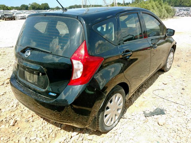 3N1CE2CP4FL432883 - 2015 NISSAN VERSA NOTE BLACK photo 4