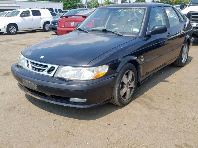 YS3DF58K722024816 - 2002 SAAB 9-3 SE BLACK photo 2