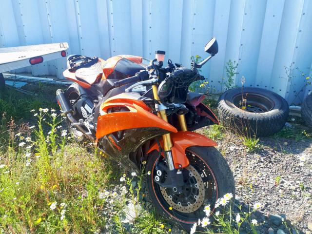 JYARJ16N29A001327 - 2009 YAMAHA YZFR6 ORANGE photo 1