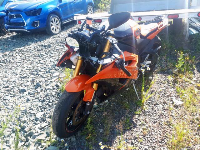 JYARJ16N29A001327 - 2009 YAMAHA YZFR6 ORANGE photo 2