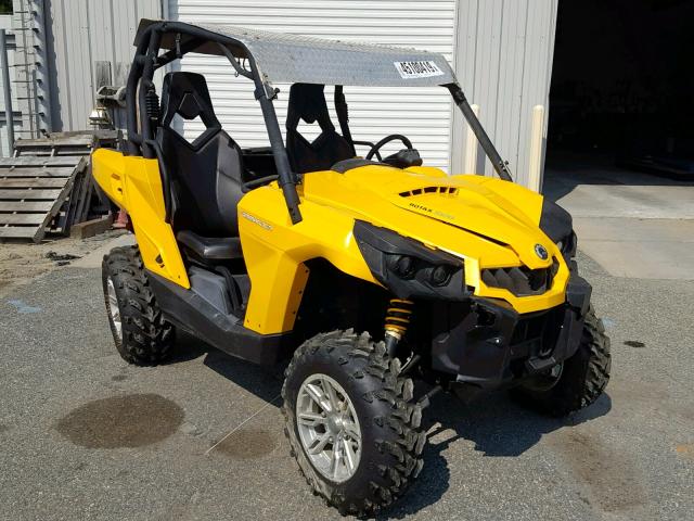 3JBKGCP17DJ000508 - 2013 CAN-AM COMMANDER YELLOW photo 1