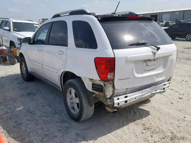 2CKDL63F076113730 - 2007 PONTIAC TORRENT WHITE photo 3