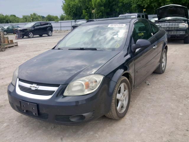 1G1AF1F53A7228085 - 2010 CHEVROLET COBALT 2LT BLACK photo 2