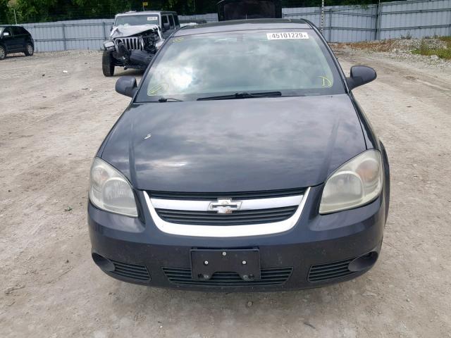 1G1AF1F53A7228085 - 2010 CHEVROLET COBALT 2LT BLACK photo 9